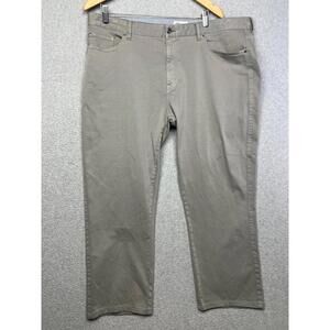 Peter Millar Pants Mens size 40 Khaki Gray 5 Pocket Comfort Stretch Casual